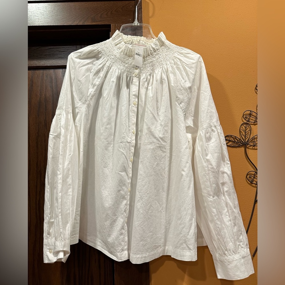 Women’s Long-sleeved Blouse, Gap, Size L, New With Tags